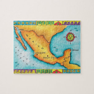 Puzzle Mapa de México