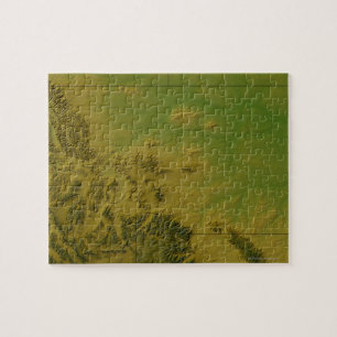 Puzzle Mapa de Montana