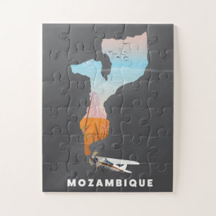 Puzzle Mapa de Mozambique