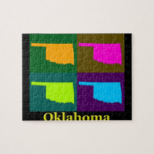 Puzzle Mapa de Oklahoma