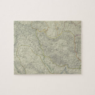 Puzzle Mapa de Oriente Medio