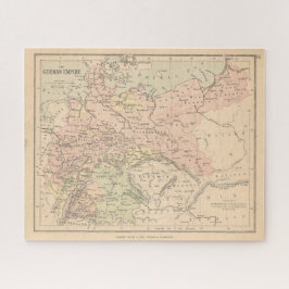 Puzzle Mapa del Imperio Alemán Antiguo