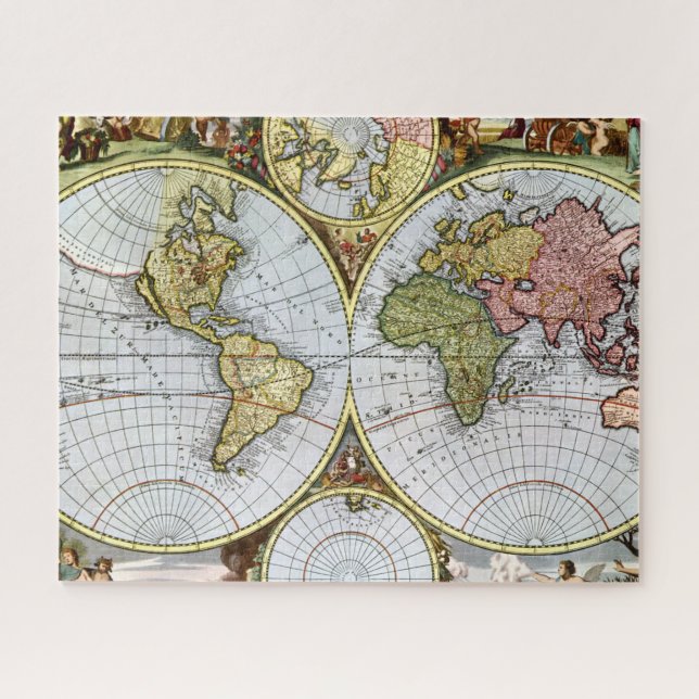 Puzzle Mapa del mundo (Horizontal)