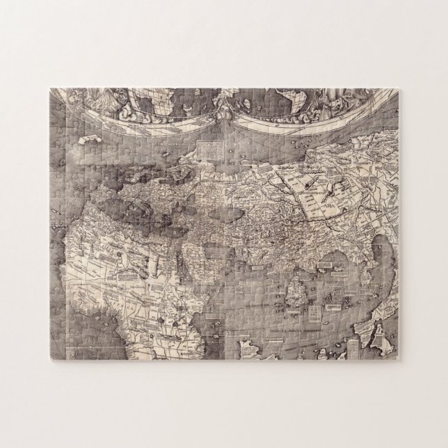Puzzle Mapa del mundo| 1507 (Horizontal)