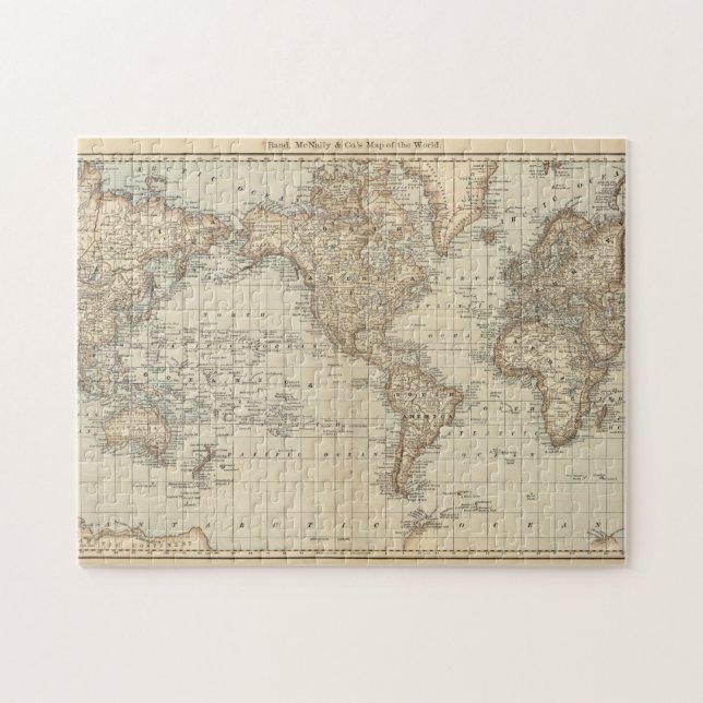Puzzle Mapa del mundo 2 (Horizontal)