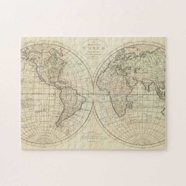 Puzzle Mapa del Mundo 2 2 (Horizontal)