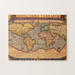 Puzzle Mapa del mundo a partir de 1601