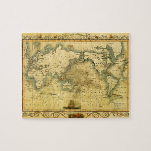 Puzzle Mapa del mundo antiguo