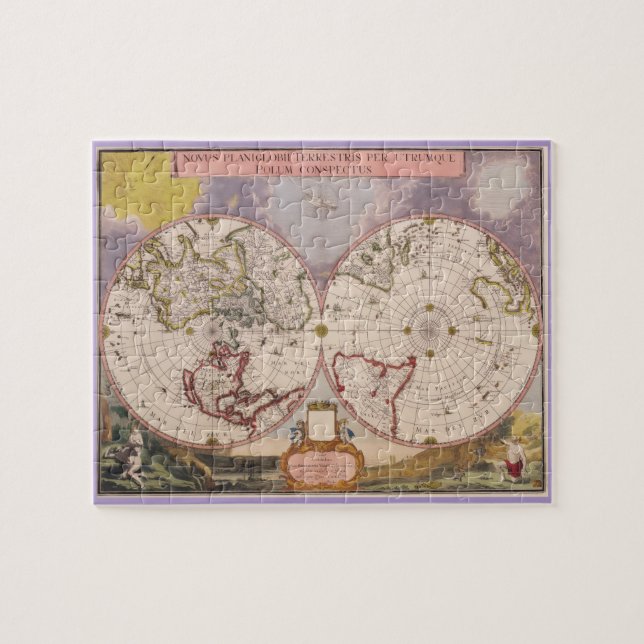 Puzzle Mapa del Mundo Antiguo (Horizontal)