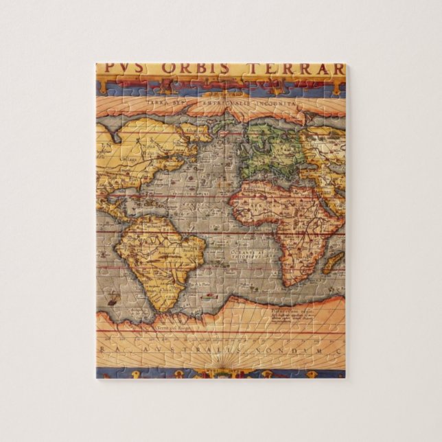 Puzzle Mapa del mundo antiguo (Vertical)