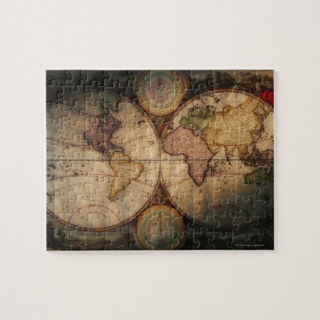 Puzzle Mapa del mundo antiguo 2 (Horizontal)
