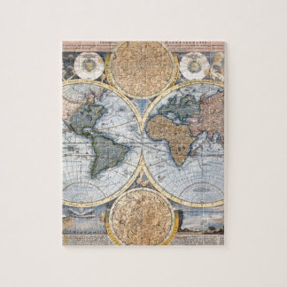 Puzzle Mapa del mundo antiguo fresco