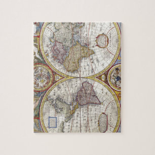 Puzzle Mapa del mundo de 1626