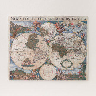 Puzzle Mapa del mundo de Cornelis Danckerts
