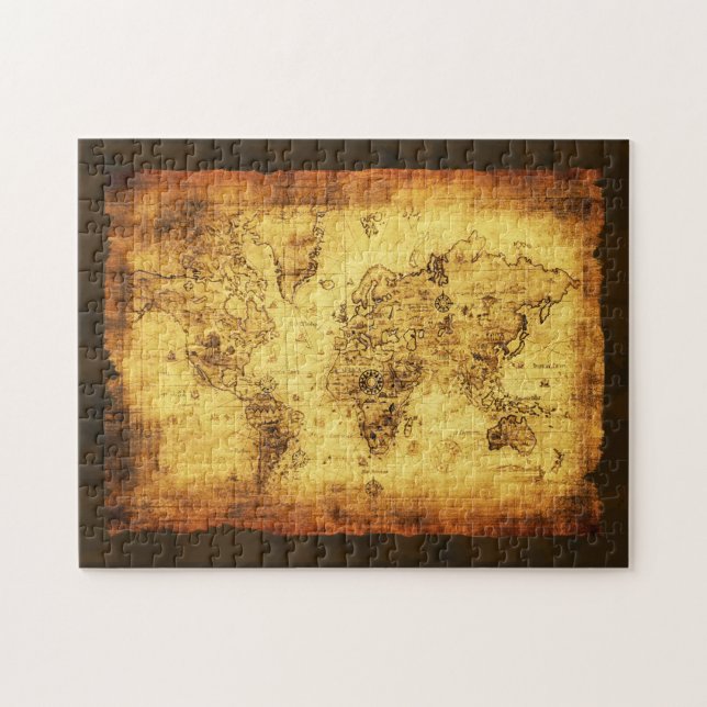 Puzzle Mapa del Viejo Mundo (Horizontal)