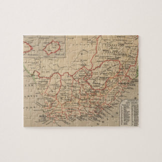 Puzzle Mapa del vintage de Suráfrica (1880)