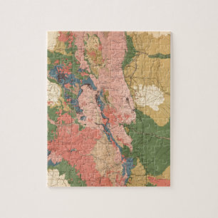 Puzzle Mapa geológico de Colorado