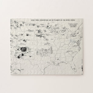 PUZZLE MAPA: INDIOS AMERICANOS 2