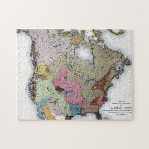 PUZZLE MAPA: INDIOS AMERICANOS 3