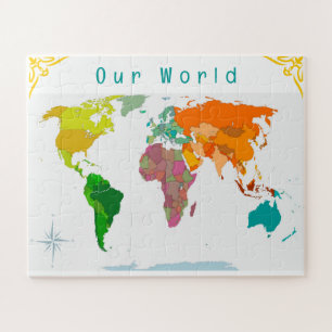 Puzzle Mapa Mundial
