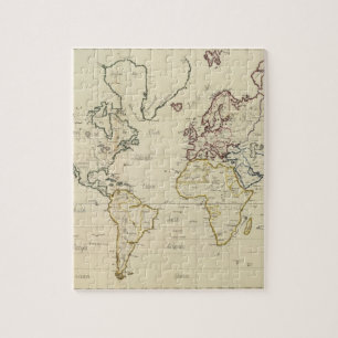 Puzzle Mapa mundial