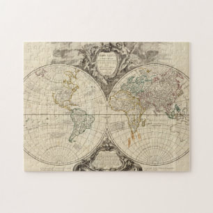 Puzzle Mapa mundial 8