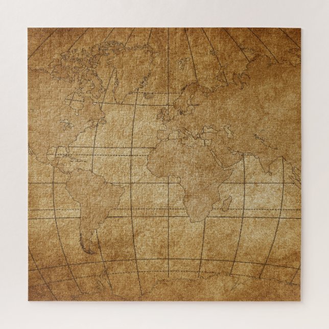 Puzzle Mapa Mundial: Guía de Exploración Global (Vertical)