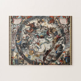 Puzzle Mapa Náutico de Constelaciones míticas