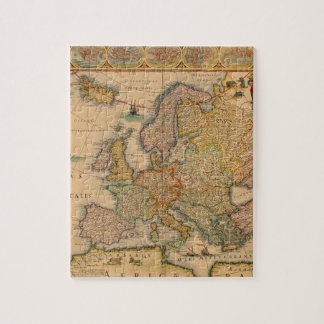 Puzzle Mapa viejo de Europa