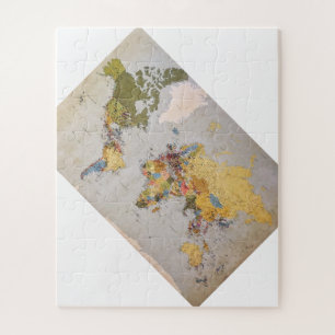 Puzzle mapamundi