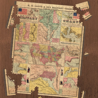 Puzzle Mapas estratégicos militares de la guerra civil vi