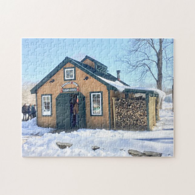 Puzzle Maple Sugar Shack (Horizontal)