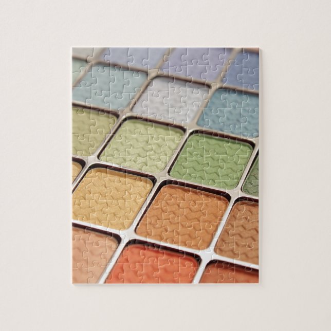 Puzzle Maquillaje de la sombra de ojos (Vertical)