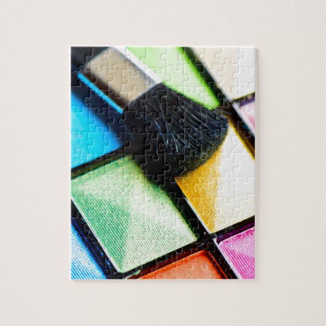 Puzzle Maquillaje del ojo (Vertical)