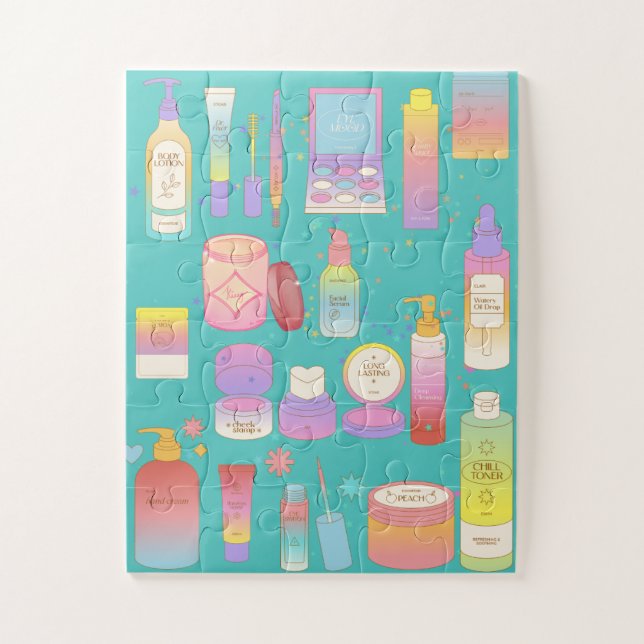 Puzzle maquillaje, puzzle, (Vertical)