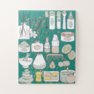 Puzzle maquillaje, puzzle,