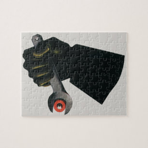 Puzzle Máquina de fábrica de manufactura de negocios anti