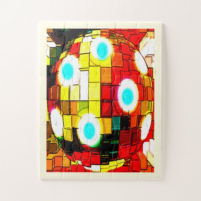 Puzzle Máquina de tiempo alienígena (Vertical)