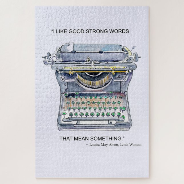 Puzzle Máquina de vintage (Vertical)