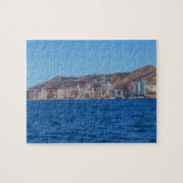 Puzzle Mar de Benidorm, de España y ciudad