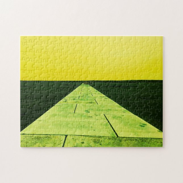 Puzzle Mar de invierno (Horizontal)