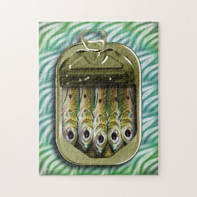 Puzzle Mar de las sardinas @ (Vertical)