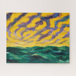 Puzzle Mar de Otoño | Emil Nolde |