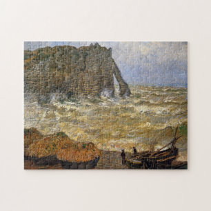 Puzzle Mar duro en el Bella Artes Etretat Monet