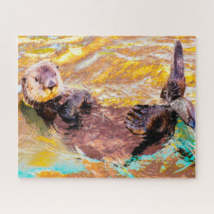 Puzzle Mar Otters nuestros mares