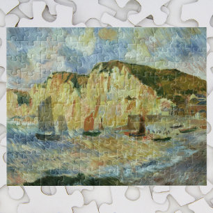 Puzzle Mar y Acantilados de Pierre Renoir, Arte Antiguo F