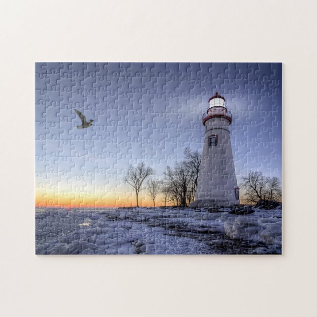Puzzle Marblehead Lighthouse Winrise (Horizontal)