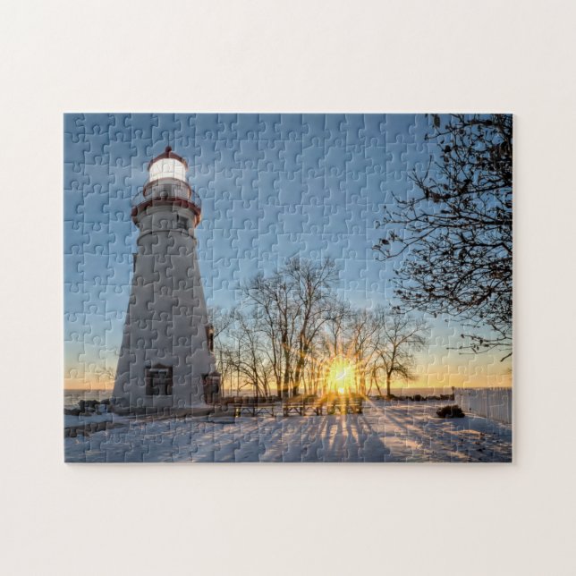 Puzzle Marblehead Lighthouse Winrise (Horizontal)