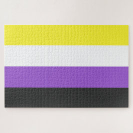 Puzzle Marca Enby (Orgullo no binario)