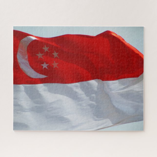 Puzzle marca singapur (Horizontal)